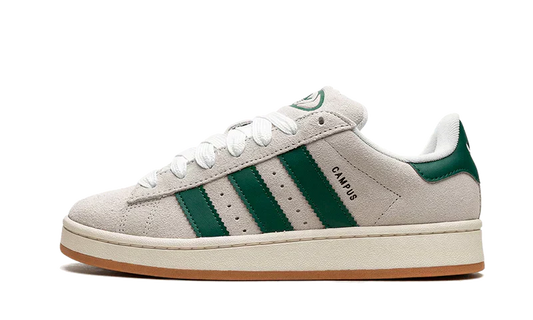 Adidas Campus 00s Crystal White Dark Green